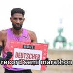 record semi marathon