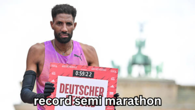 record semi marathon
