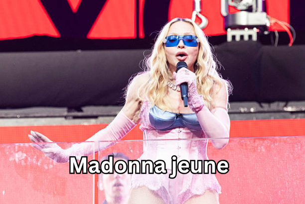 madonna jeune